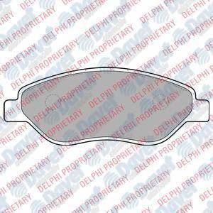 DELPHI LP2010 Fren Balatasi On (150mm) Corsa C - D 03-09  ####